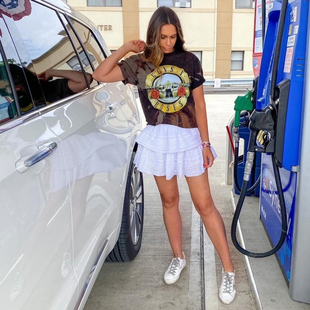 NWOT Men's Guns N' Roses Bleach Dye Band T-Shirt